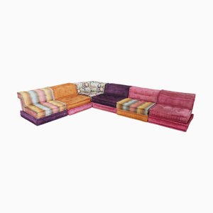 Divano modulare Mah Jong di Hans Hopfer per Roche Bobois, inizio XXI secolo, set di 18
