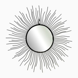 Mid-Century French Sun Mirror, 1960s
