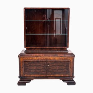 Art Deco Display Cabinet, Poland, 1940s
