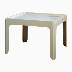 Tavolino da caffè Space Age in fibra di vetro, Francia, anni '60