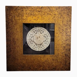 Jadeit, 1920er, Achat & Mineral, Gerahmt