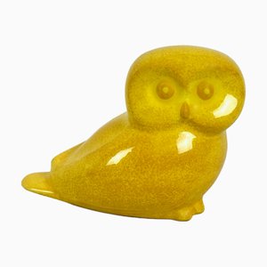 Vintage Yellow Owl by Gallo Design and Vileroy & Boch, 1970s