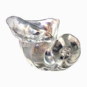 Muschel aus Irisierendem Kristallglas von Barovier & Toso, 1930