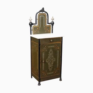 Umbertino Bedside Table in Metal