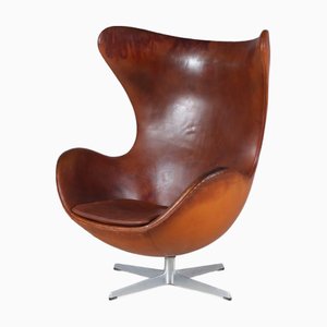 Sedia Egg di Arne Jacobsen per Fritz Hansen, Danimarca, anni '60
