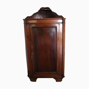 19th Century Wooden Corner Cupboard