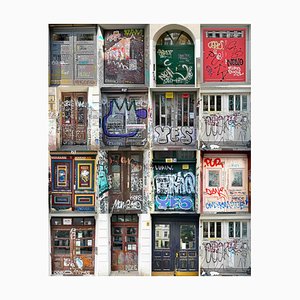 Sumit Mehndiratta, Doors of Berlin, 2025, impresión en lienzo de tinta pigmentada de archivo