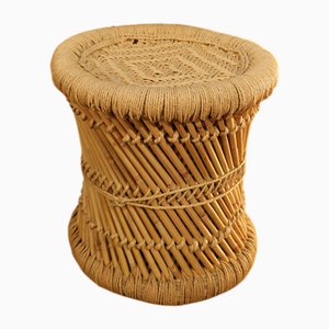 Small Bamboo Side Table