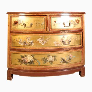 Commode à Tiroirs Peinte à la Main, Chine, 1950s