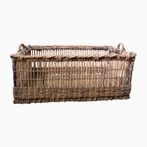 Late 19th Century Wicker Basket