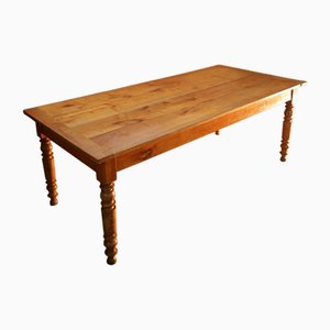 Table de Maison de Campagne Biedermeier en Merisier