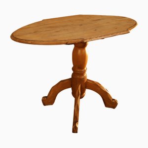 Table d'Appoint en Chêne, 19ème Siècle