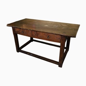 17th Century Renaissance Oak Monastery Table