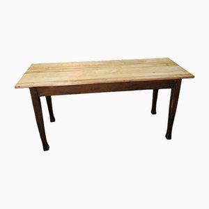 Table de Salle à Manger Art Nouveau en Bois de Pommier