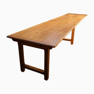 Grande Table Mid-Century en Sapin