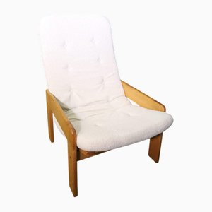 White Armchair by Yngve Ekström for Swedese