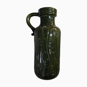 Vase Vert Foncé de Scheurich West Germany