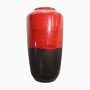 Mid Century Fat Lava Vase von Scheurich