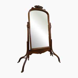 Art Nouveau Tilting Mirror, Early 20th Century