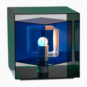 Kinetic Table Lamp Mod. Caleidoscopio by Giorgio Longoni for Stilnovo, Italy, 1968