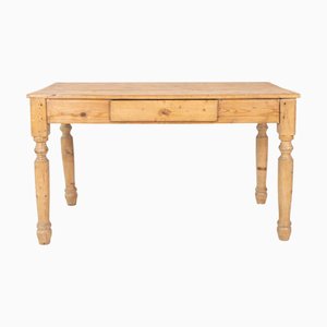 Rustic Pine Wood Work Table