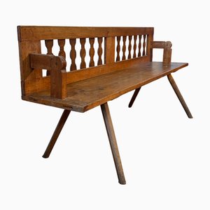 Set mit Apfelbaumbänken, 19. Jh.