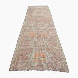 Vintage Turkish Oushak Runner Rug, 1970s