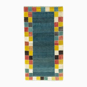 Gabbeh Nomad Rug with Colorful Frame