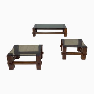 Drei Couchtische Mod. 2461 von Fontana Arte, 1960er, 3er Set
