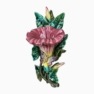 Majolica Bouquet Holder, 1890s