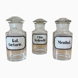Pots à Médicaments, 1850s, Set de 3
