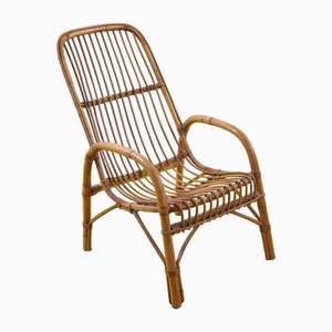 Vintage Sessel aus Bambus, 1970er