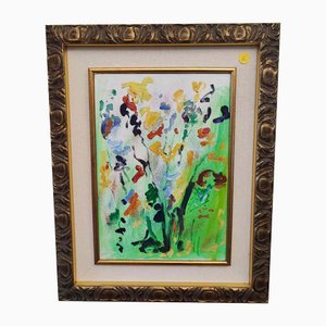 Ernesto Treccani, Oil on Canvas