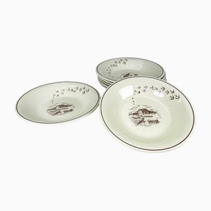 Vintage Plates from Mulino Bianco, Set of 7