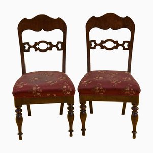 Chaises en Bois, Set de 2