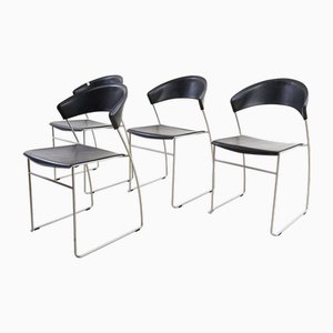 Industrial Chairs, Set of 4