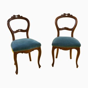 Louis Philippe Chairs, Set of 2