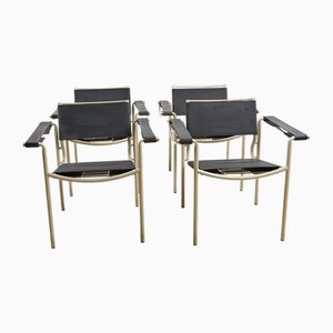 Model 109 Armchairs attributed to Giandomenico Belotti for Alias, Italy, 1980s, Set of 4