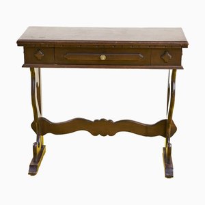 Wooden Console Table, 1970s