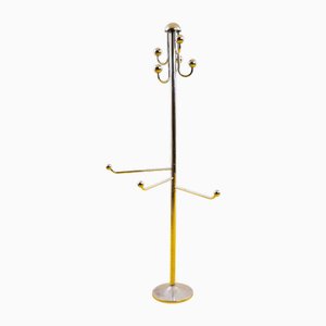 Chromed Metal Coat Hanger, 1970s