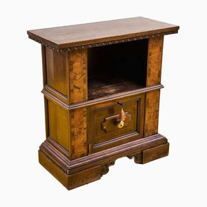 Wooden Bedside Cabinet, 1950s