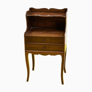 Vintage Nachttisch aus Holz