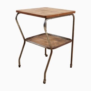Carrello TV vintage in legno