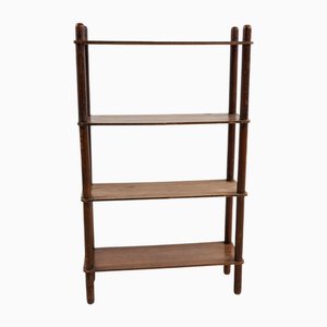 Vintage Wooden Bookcase, 1950s