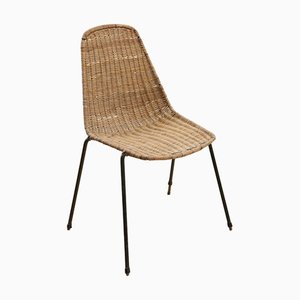 Wicker Chair by Gianfranco Legrer