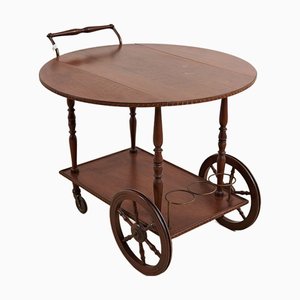 Wooden Trolley for Food and Drinks