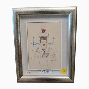 Antonio Possenti, Techniques mixtes sur toile