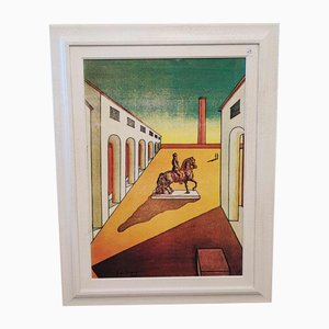 Giorgio De Chirico, Screenprint, Framed