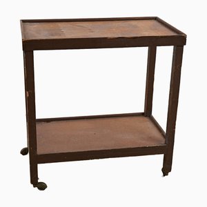 Vintage Servierwagen aus Holz
