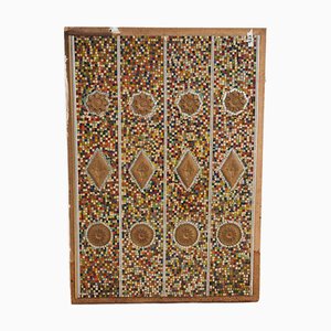 Vintage Glass Mosaic on Panel